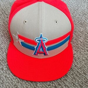 Anaheim Angels All-star fitted Baseball Cap, 7 1/4